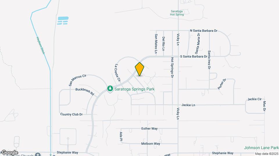 2889 Rio Vista Dr Map and Location Details