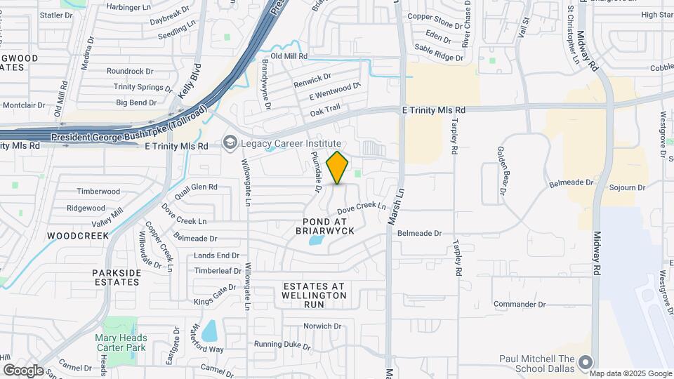 2544 Cattail Ln Map and Location Details