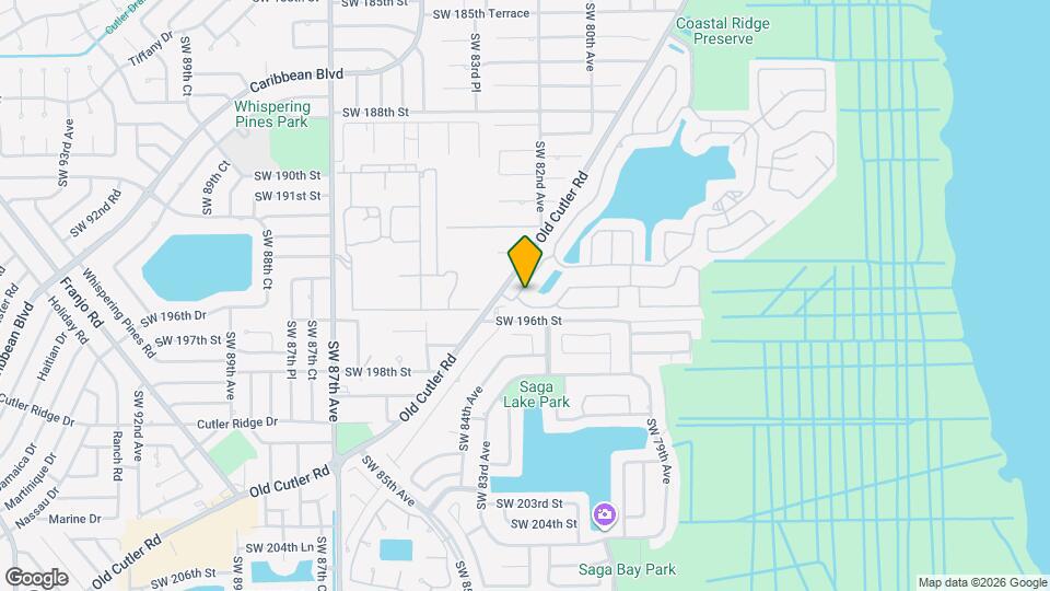 19529 SW 80th Ct Map and Location Details