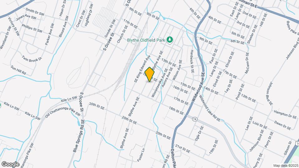 1645 Blythe Ave SE Map and Location Details
