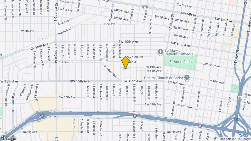 1305 Herman St Map and Location Details