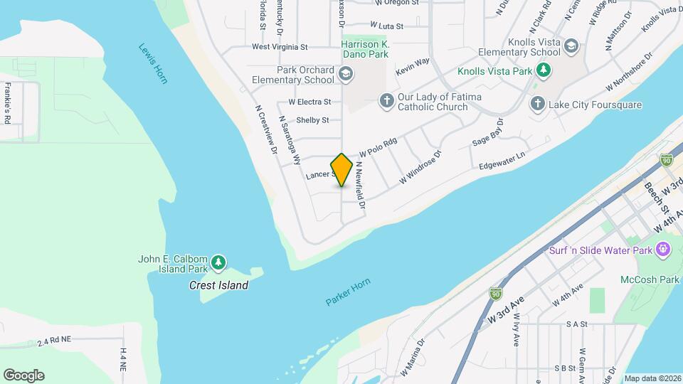 207 N Paxson Dr Map and Location Details
