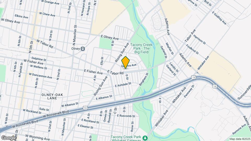 523 E Tabor Rd Map and Location Details