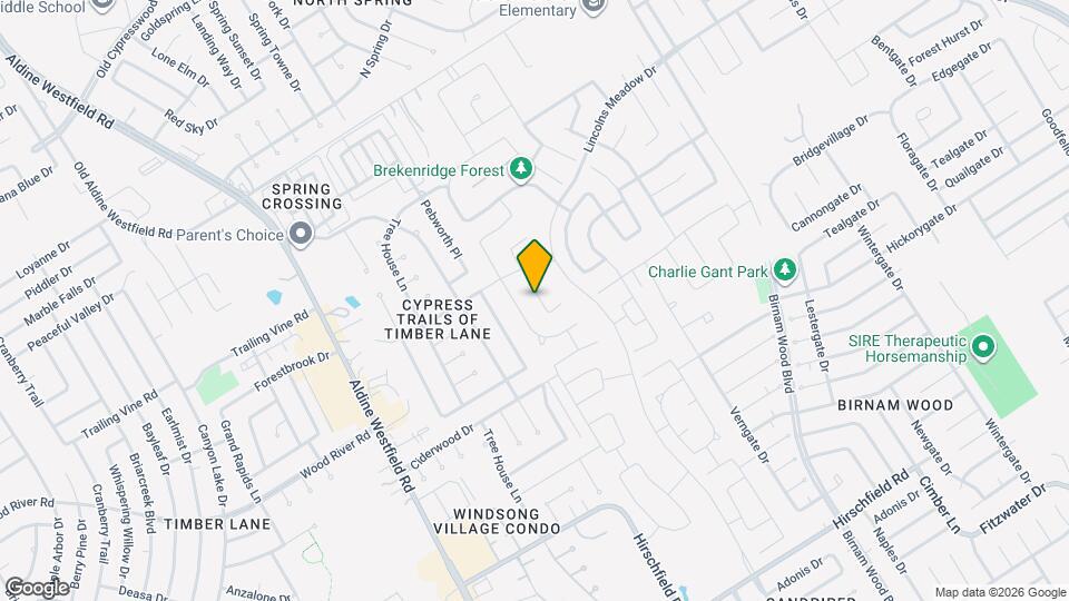 23303 Mountain Ashtree Way Map and Location Details