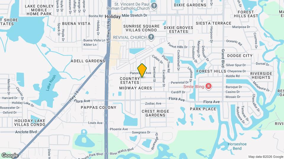 4744 Guardian Ave Mapa y Detalles de la Ubicación