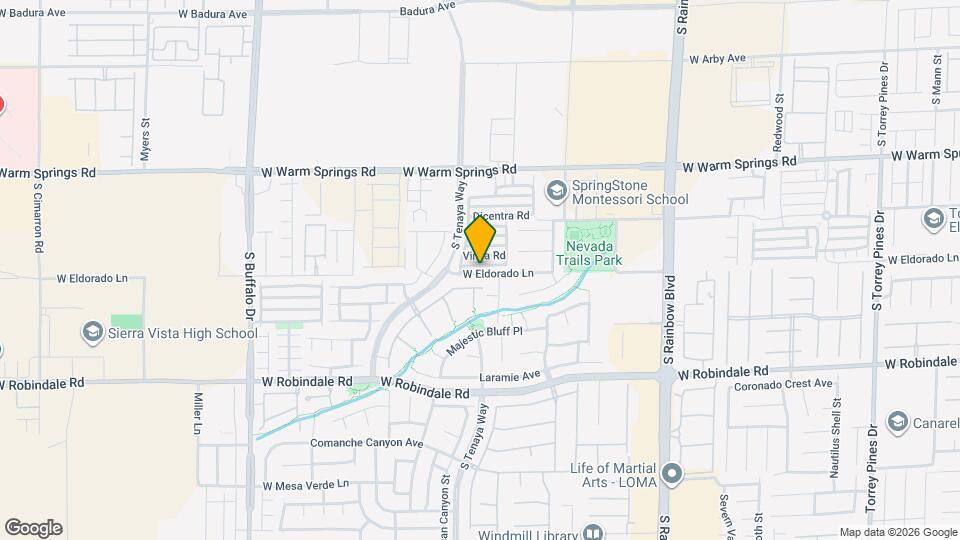 7305 Linaria Rd Map and Location Details