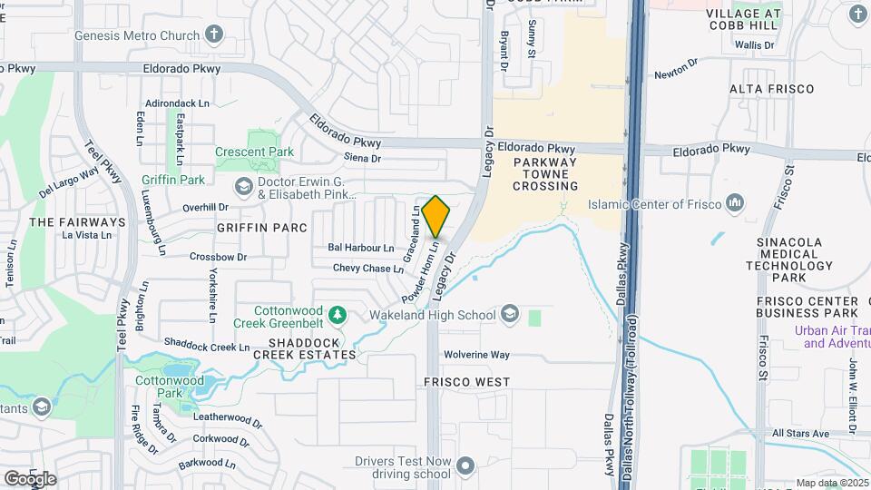 11184 Powder Horn Ln Map and Location Details