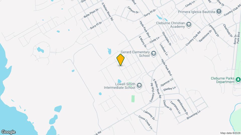 1111 Burlingame Dr Map and Location Details