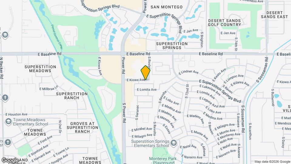 6924 E Lakeview Ave Map and Location Details