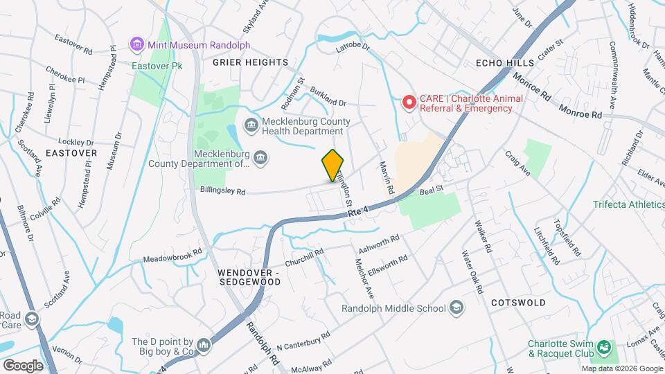 538 Billingsley Rd Map and Location Details