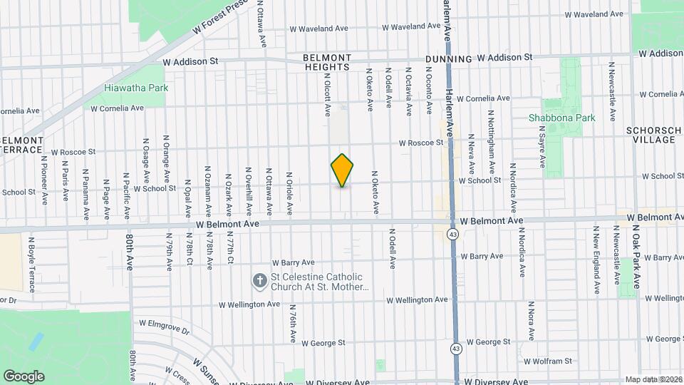 3244 N Osceola Ave Mapa y Detalles de la Ubicación