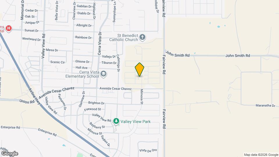 2240 Gladiola Dr Map and Location Details