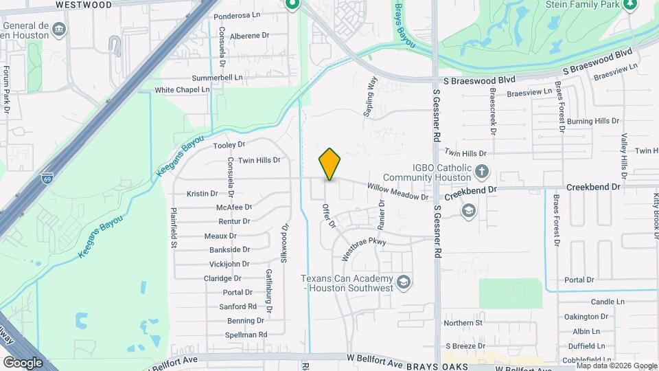 10507 Offer Dr Map and Location Details