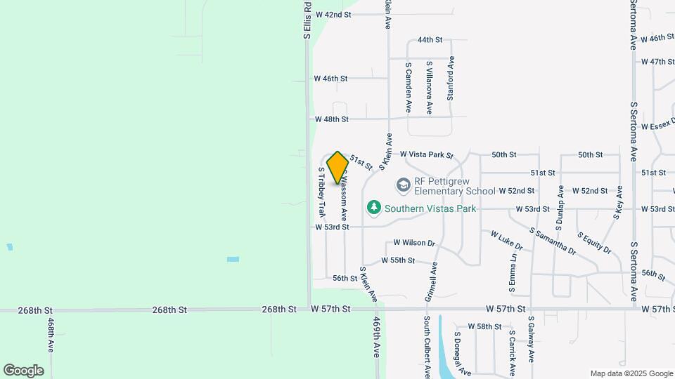 4409 S Wassom Ave Map and Location Details
