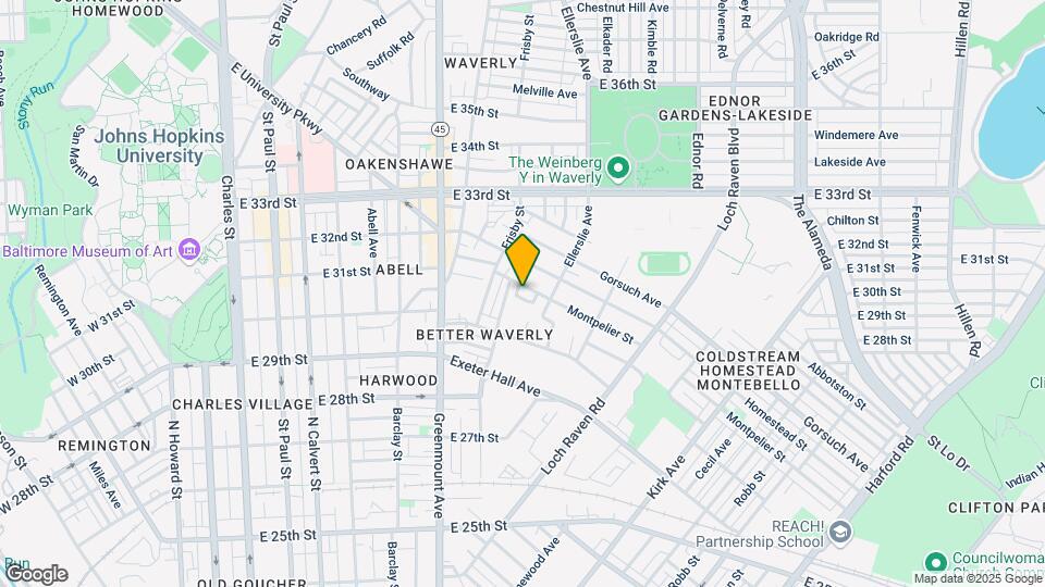 807 Montpelier St Map and Location Details