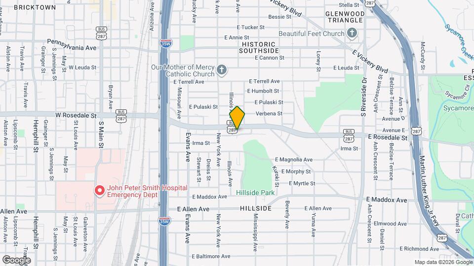 1059 E Oleander St Mapa y Detalles de la Ubicación