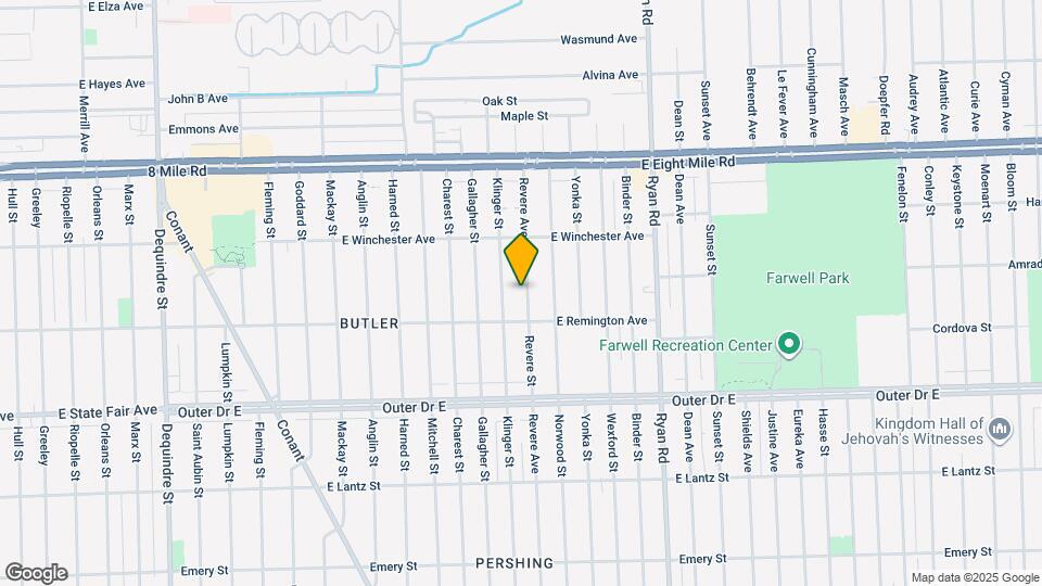 20155 Revere St Map and Location Details