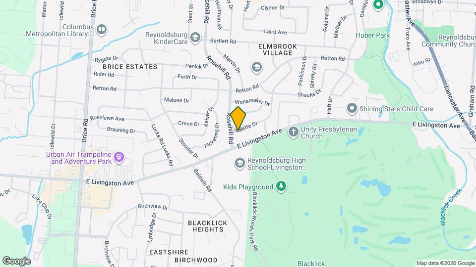 6701 Gilette Dr Map and Location Details