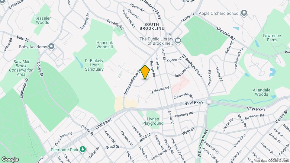 71 Thornton Rd Map and Location Details