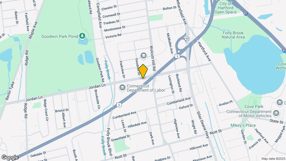 219 Jordan Ln-Unit -2nd Floor Map and Location Details