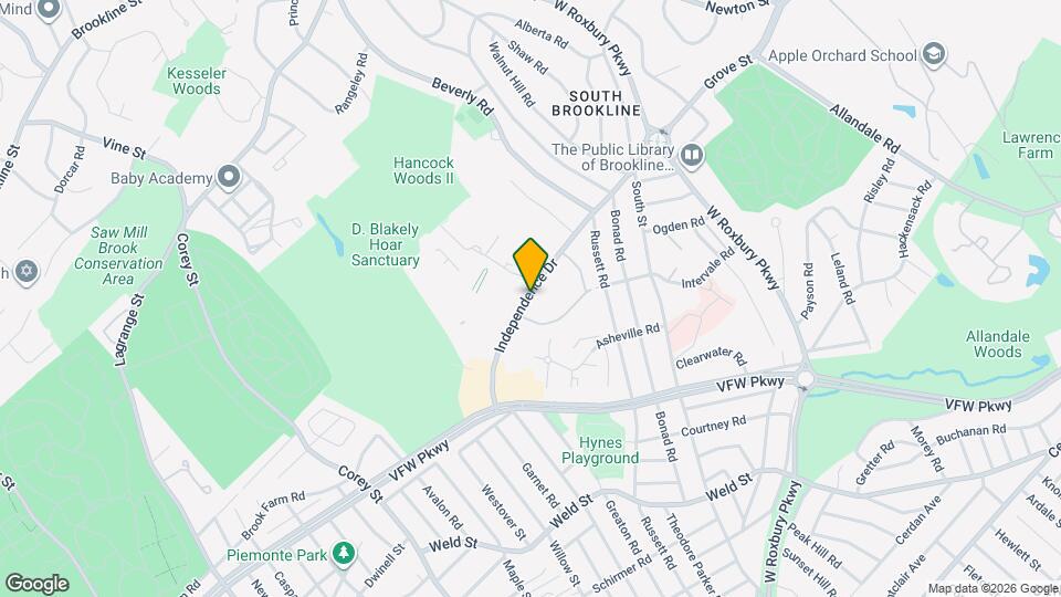 156 Independence Dr Map and Location Details