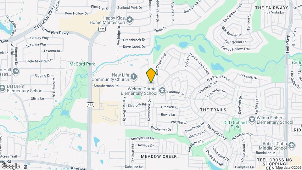 1901 Oakston Dr Map and Location Details