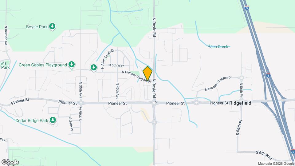 4335 N 2nd Way Map and Location Details