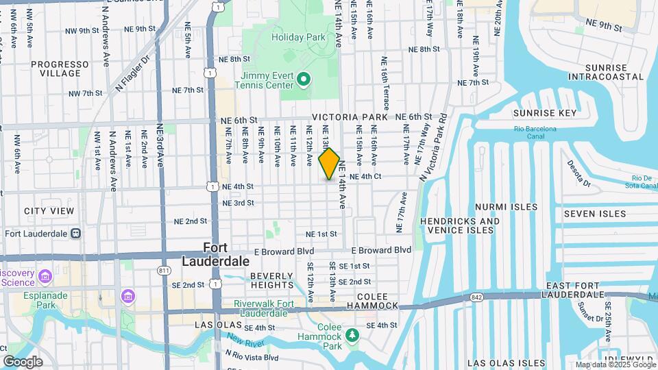 1308 NE 4th St Map and Location Details