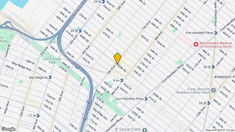 714 60th St Map and Location Details