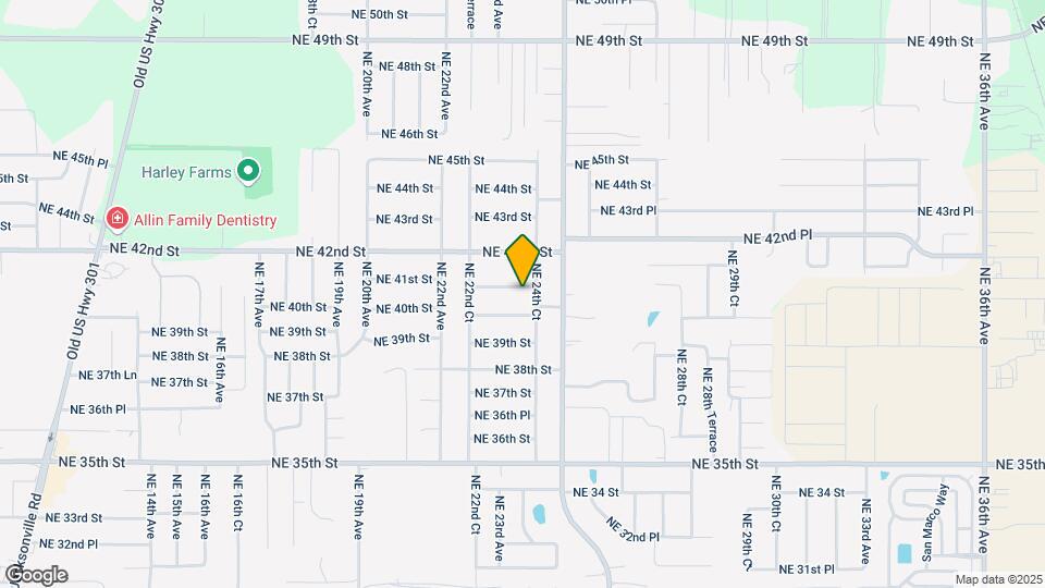 2340 NE 41st St Map and Location Details