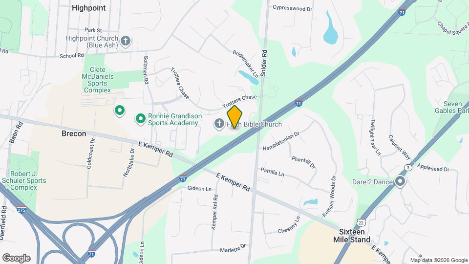 11633 Chancery Ln Map and Location Details