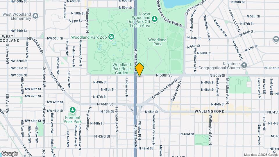 913 N 50th St Map and Location Details