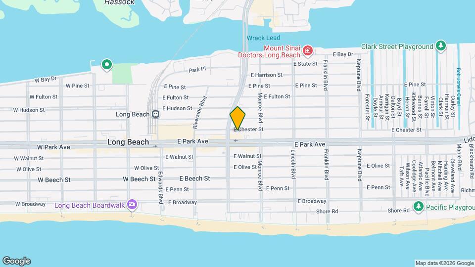 220 E Chester St Mapa y Detalles de la Ubicación