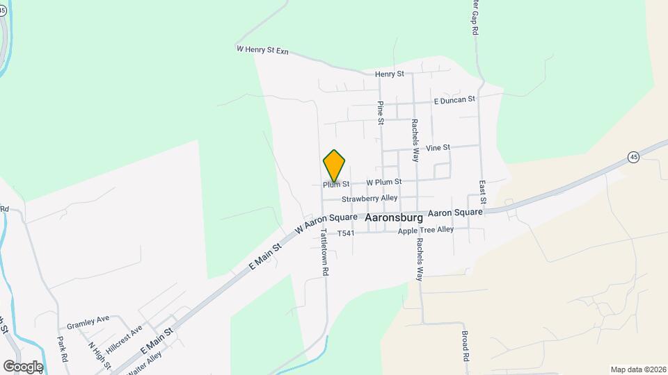 327 W Plum St Mapa y Detalles de la Ubicación