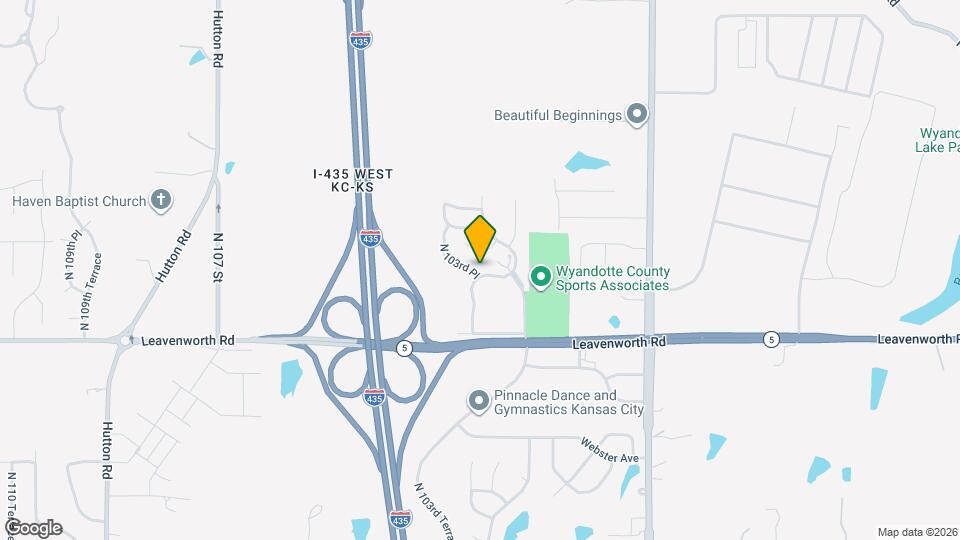 10336 Farrow Ave Map and Location Details