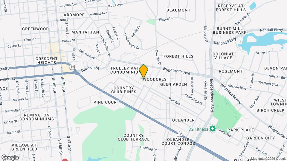 1225 Hill St Map and Location Details