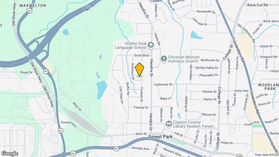 4609 Puckett St Map and Location Details