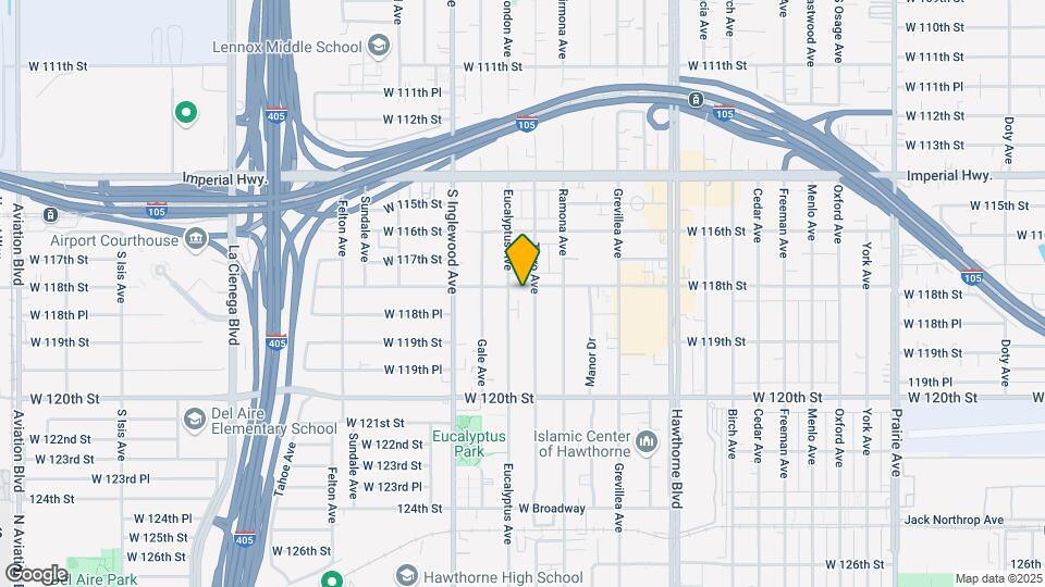 4672 W 118th St Map and Location Details