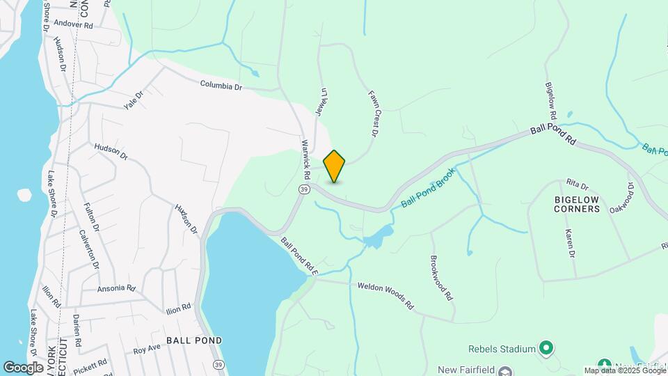 157 Ball Pond Rd Map and Location Details