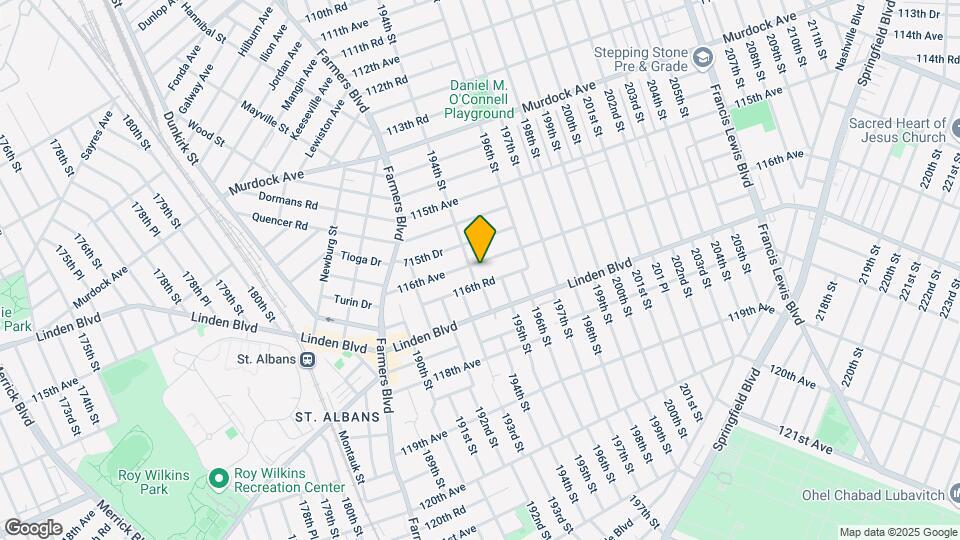 194-08 116th Ave-Unit -B1 Map and Location Details