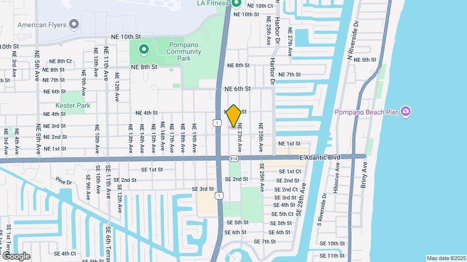 2213 NE 2nd St Map and Location Details