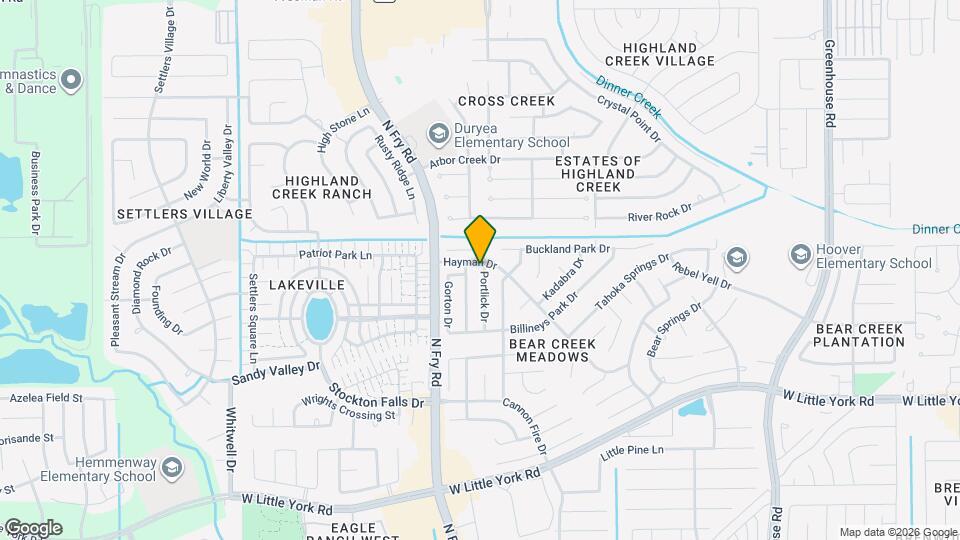 6631 Portlick Dr Map and Location Details