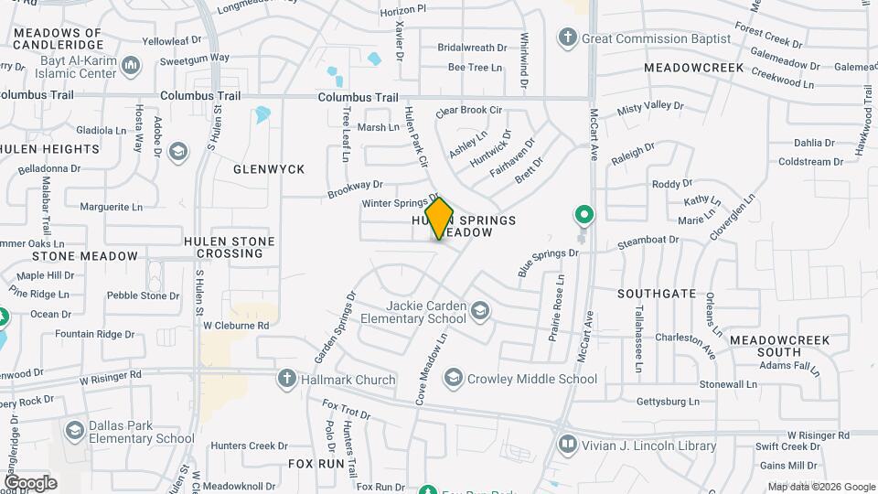 3925 Tarpon Springs Dr Map and Location Details