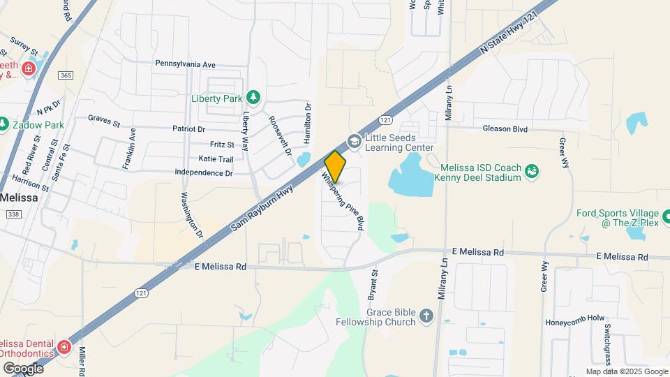 3102 Whispering Pine Blvd Map and Location Details