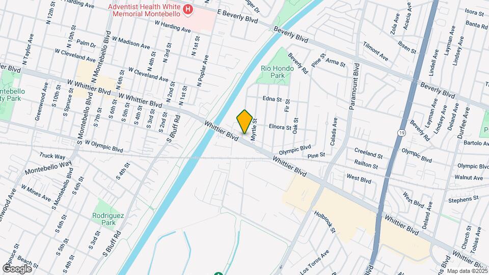 8235 Whittier Blvd Map and Location Details