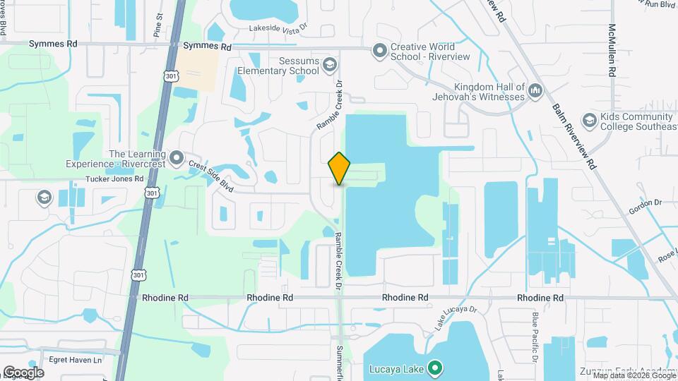 11836 Whisper Creek Dr Map and Location Details