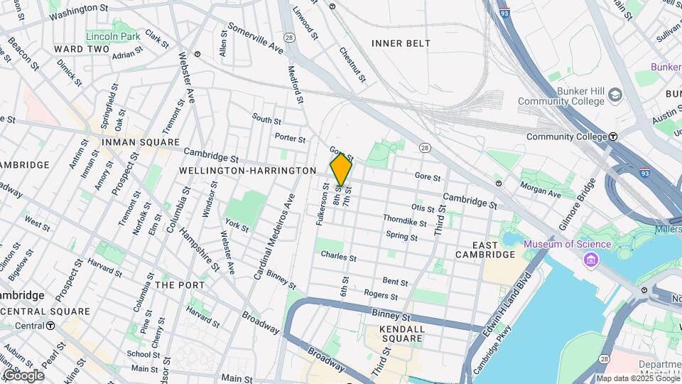 161 Otis St, Unit 2 Map and Location Details