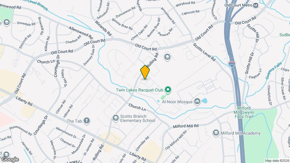 3908 Friar St Mapa y Detalles de la Ubicación