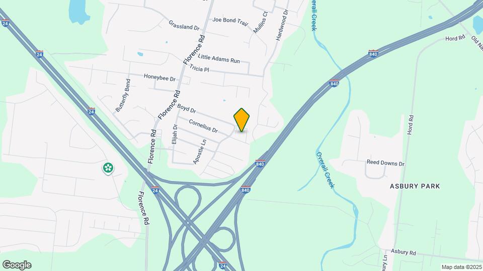 4910 Laura Jeanne Blvd Map and Location Details