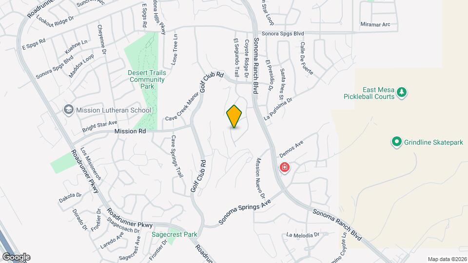 1684 Stone Mountain Ln Map and Location Details